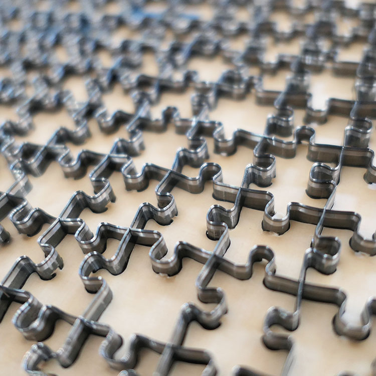 Steel rule jigsaw puzzle mould