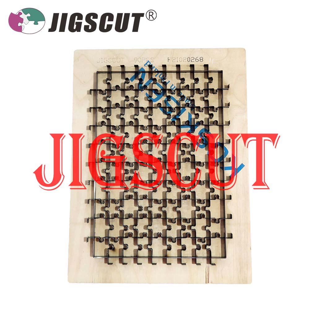 90 pieces jigsaw puzzle cutting die cutte