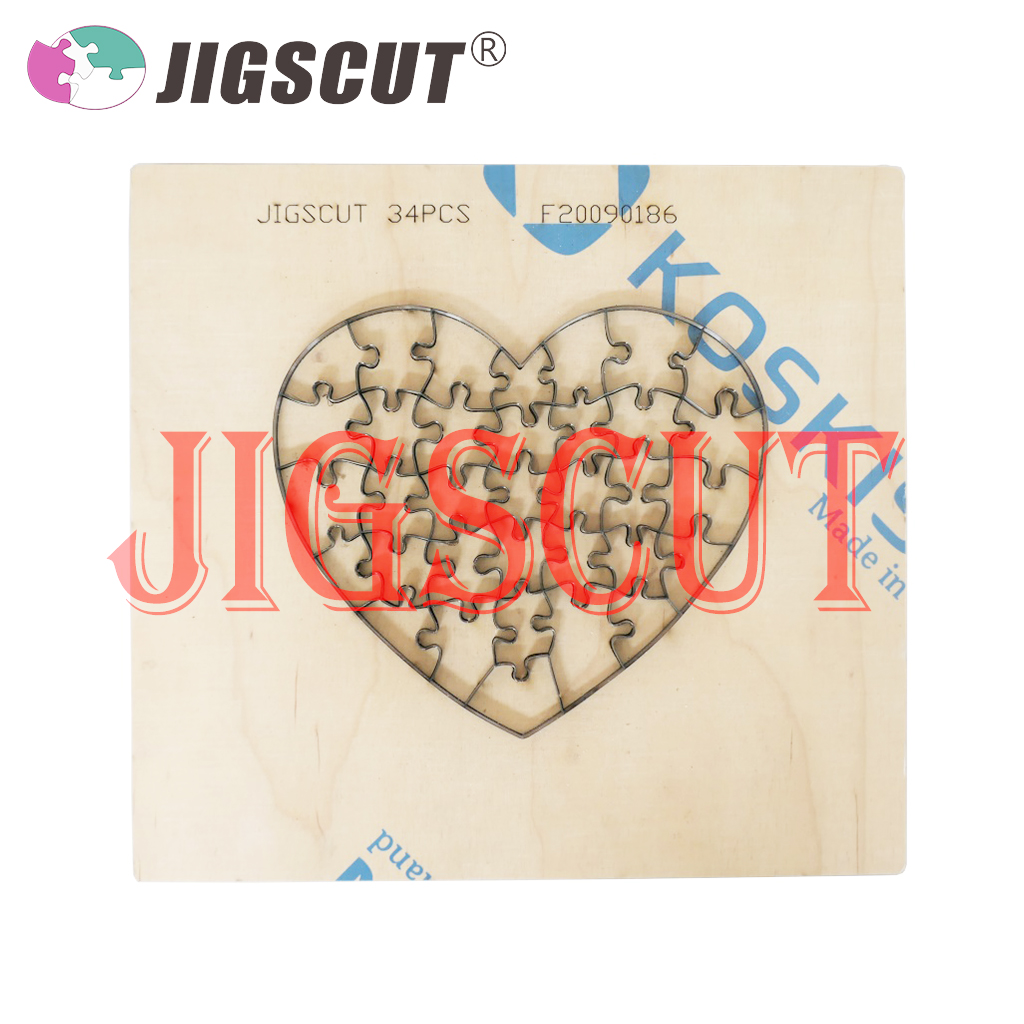 jigsaw puzzle die cutting 34pcs jigscut