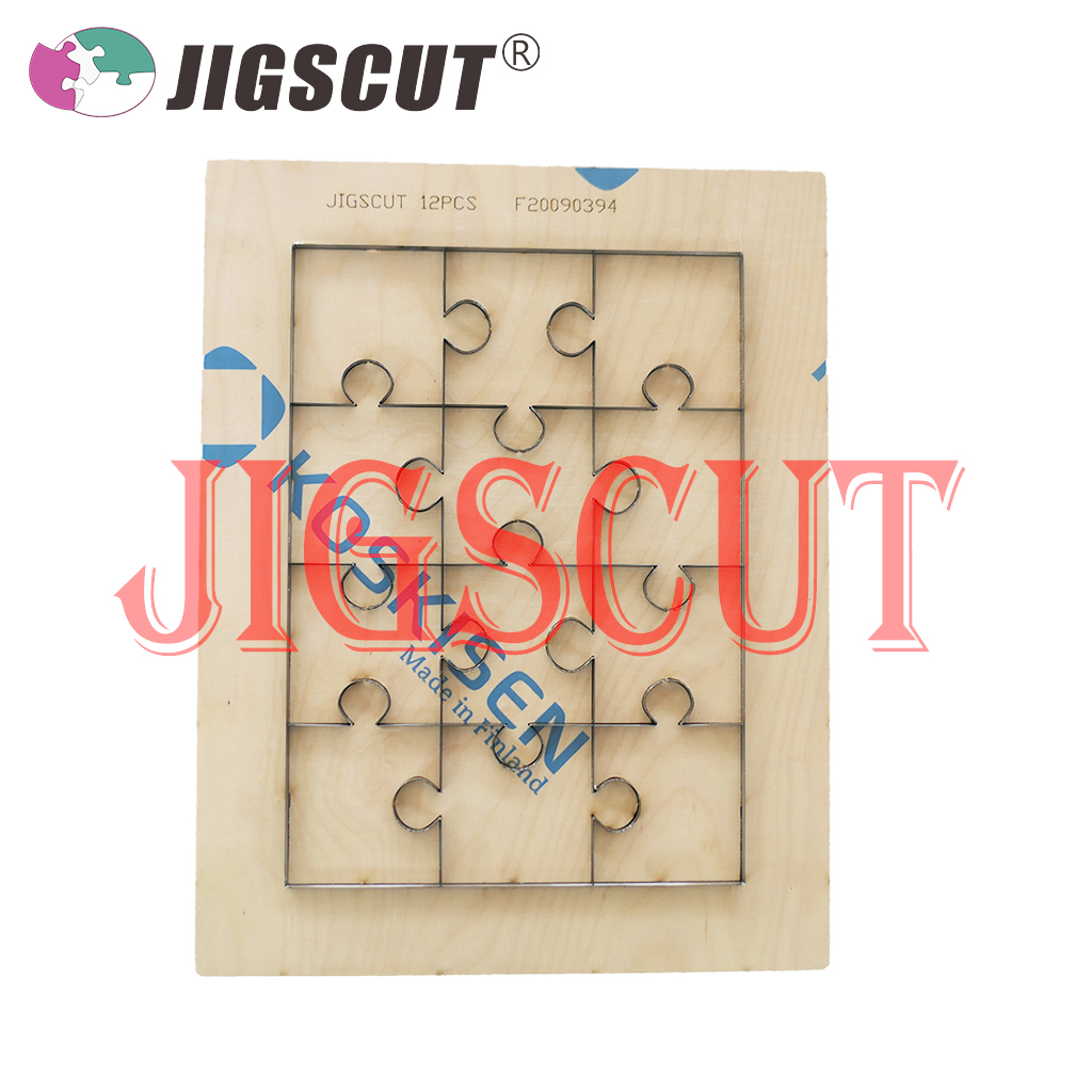 jigsaw puzzle wood die 12 piece jigsaw pu